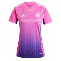 Camiseta Alemania Segunda Equipación Replica Eurocopa 2024 para mujer mangas cortas